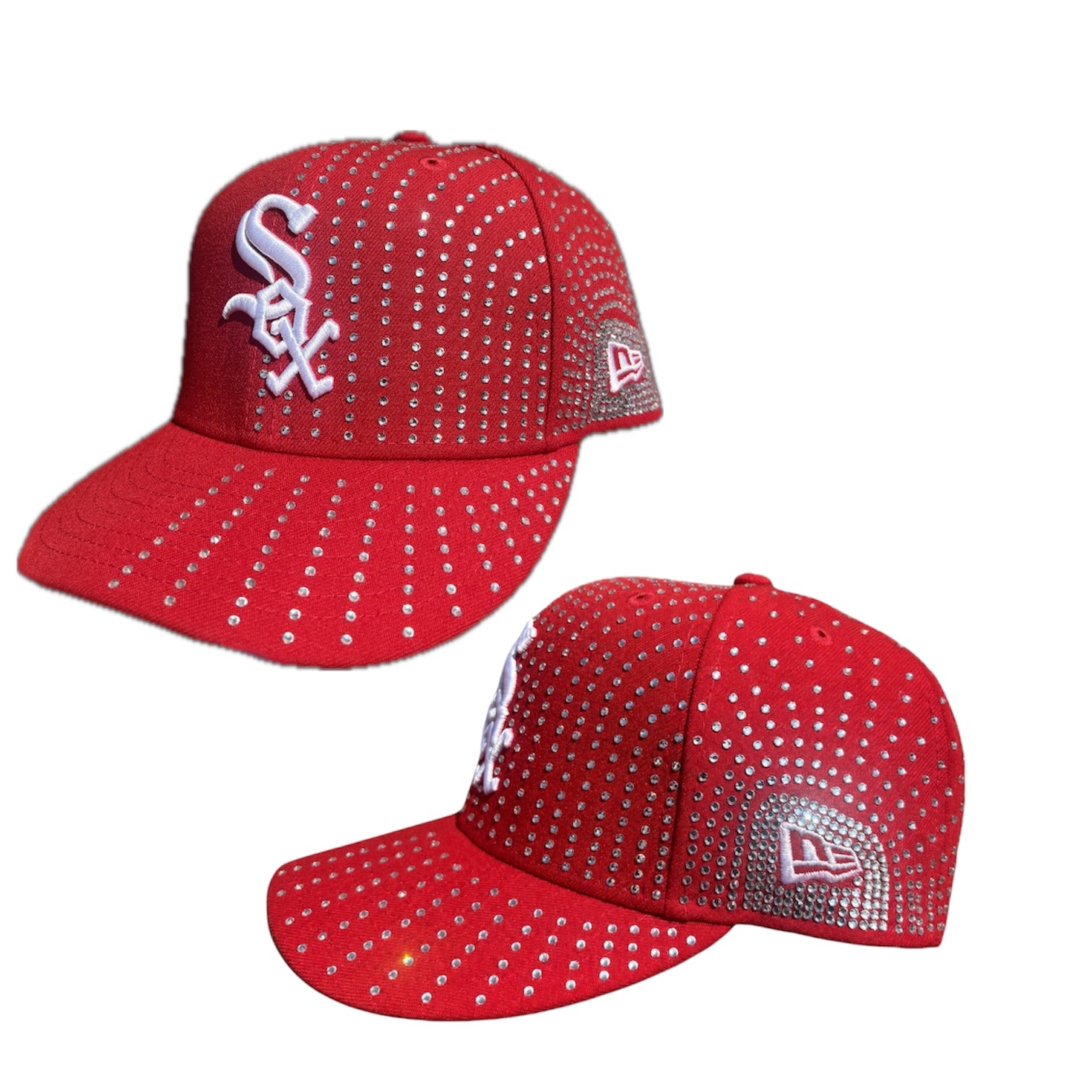 Shooting Star Fitted white Sox