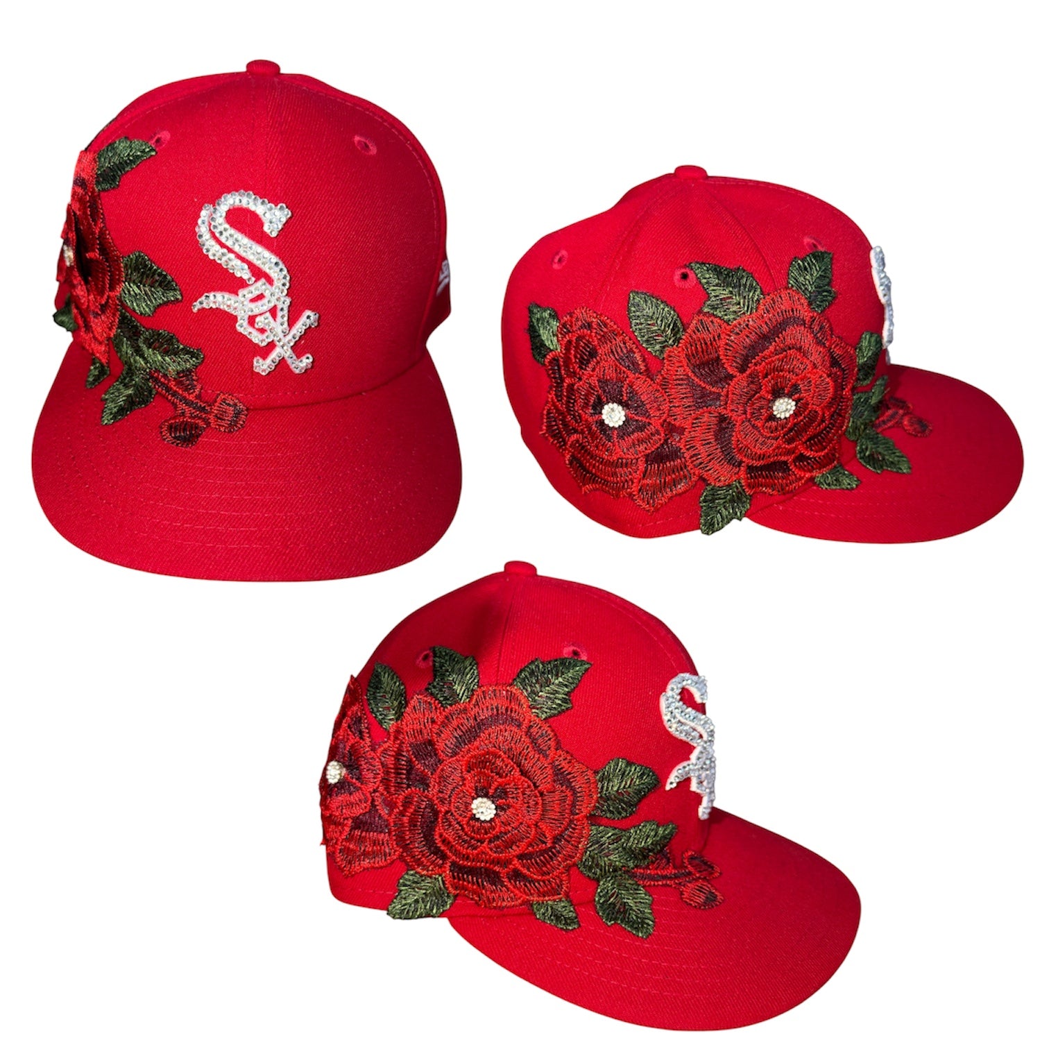 Rose Chicago White Sox Fitted